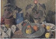 Felix Esterl Still life with fruits oil on canvas